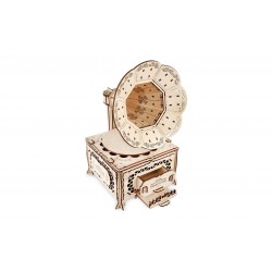 Eco Wood Art Gramophone steampunk Univers Steampunk