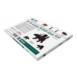 Eco Wood Art Organisateur de bureau, Ours Noir Puzzles 3d en bois