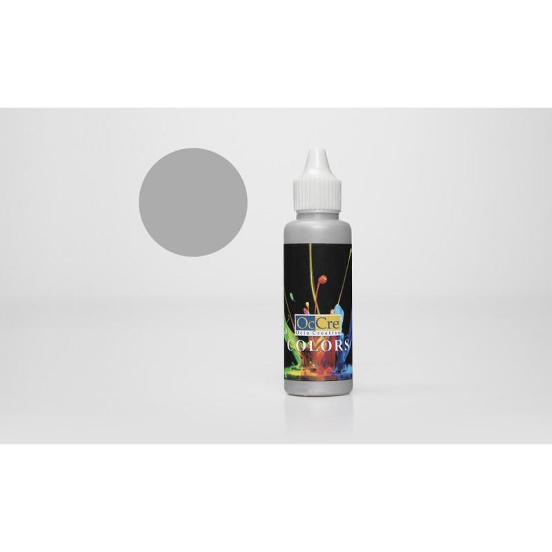 OCCRE Peinture acrylique, gris clair,  pour maquettes, loisirs créatif OUTILLAGE ET ACCESSOIRES