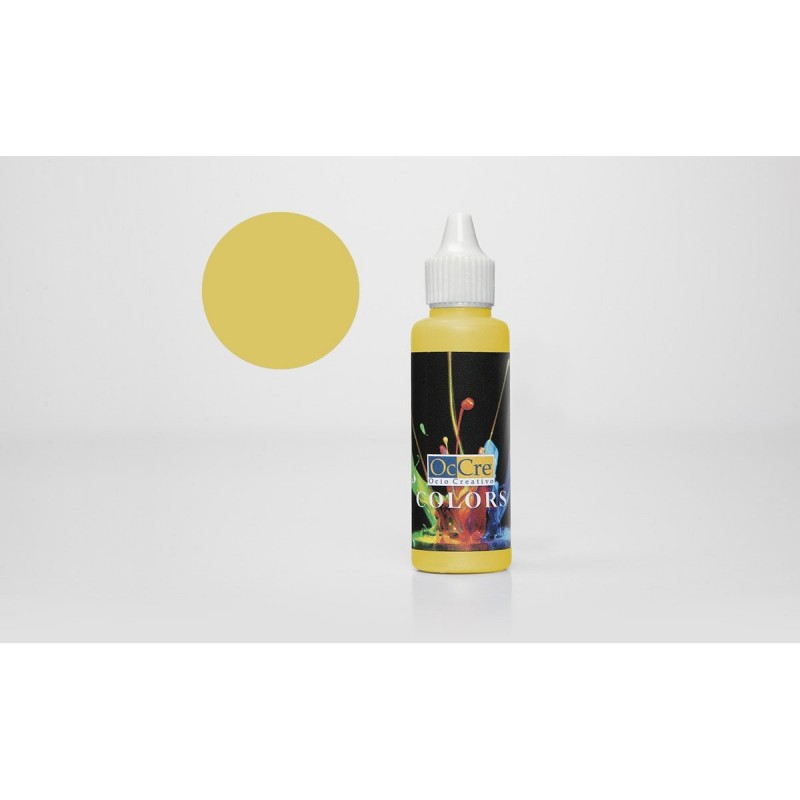 OCCRE Peinture acrylique, jaune,  pour maquettes, loisirs créatif OUTILLAGE ET ACCESSOIRES
