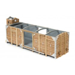 OCCRE Wagon en bois, modélisme ferroviaire, Occre Maquettes en bois