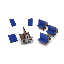 Wagon passager ancien Echelle 1/32, Occre, 8436032426877