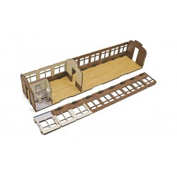 Wagon passager ancien Echelle 1/32, Occre, 8436032426877
