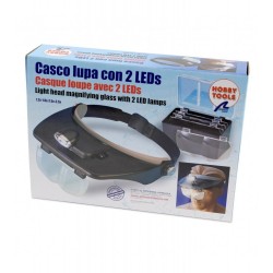 Artesania Latina Casque Loupe avec Led OUTILLAGE ET ACCESSOIRES