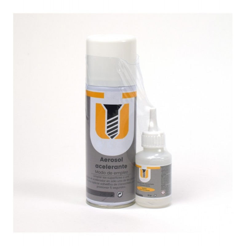 Artesania Latina Kit colle instantanée cyanoacrylate 50 gr et activateur 200 ml OUTILLAGE ET ACCESSOIRES