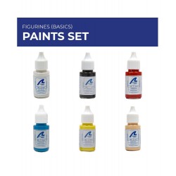 Artesania Latina Set de 6 peintures pour figurines Artsania Latina Colles, teintures, peintures