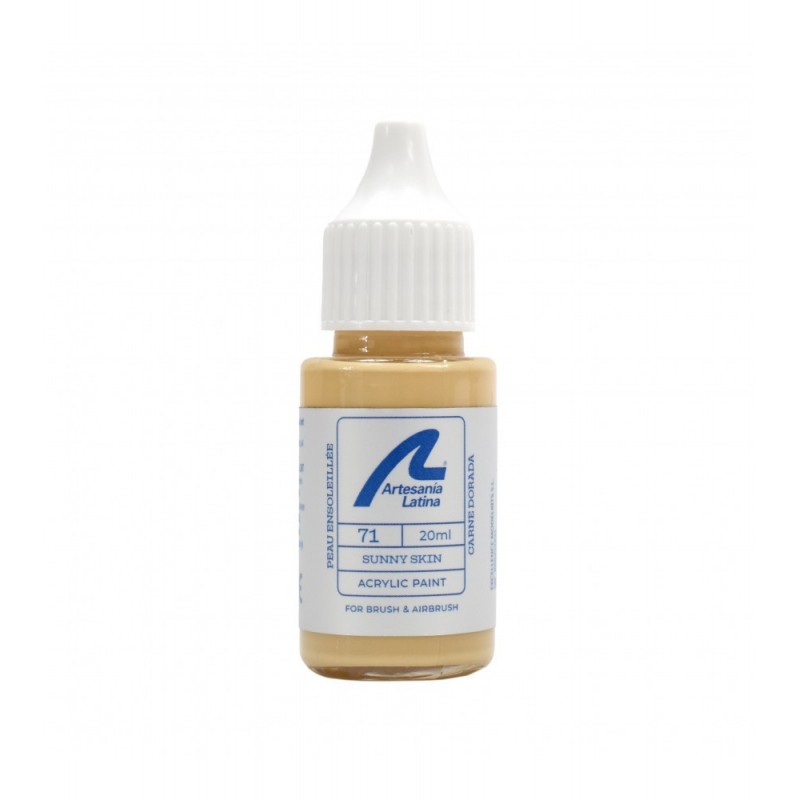 Artesania Latina peinture acrylique couleur peau ensoleillée, 20 ml Colles, teintures, peintures