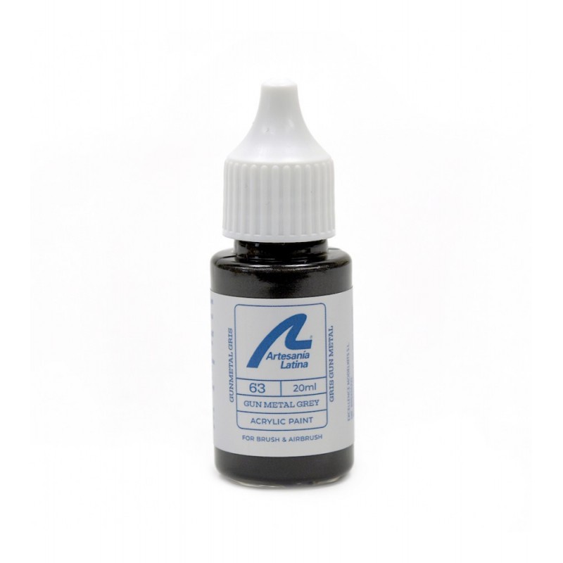 Artesania Latina Peinture Acrylique, Gun métal 20 ml OUTILLAGE ET ACCESSOIRES