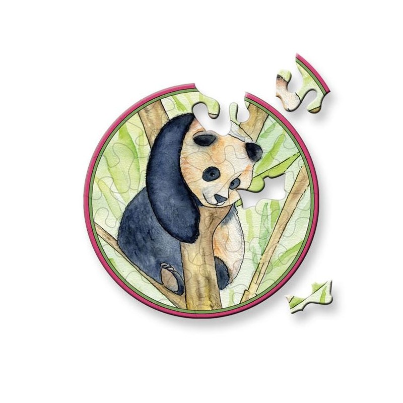 petit puzzle 33 pièces Panda, Curiosi, 4260089029569