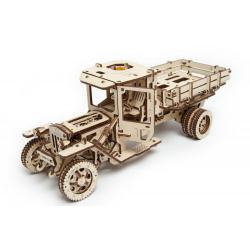 UGEARS Puzzle 3d mécanique en bois de camion, Ugears Camions et bus