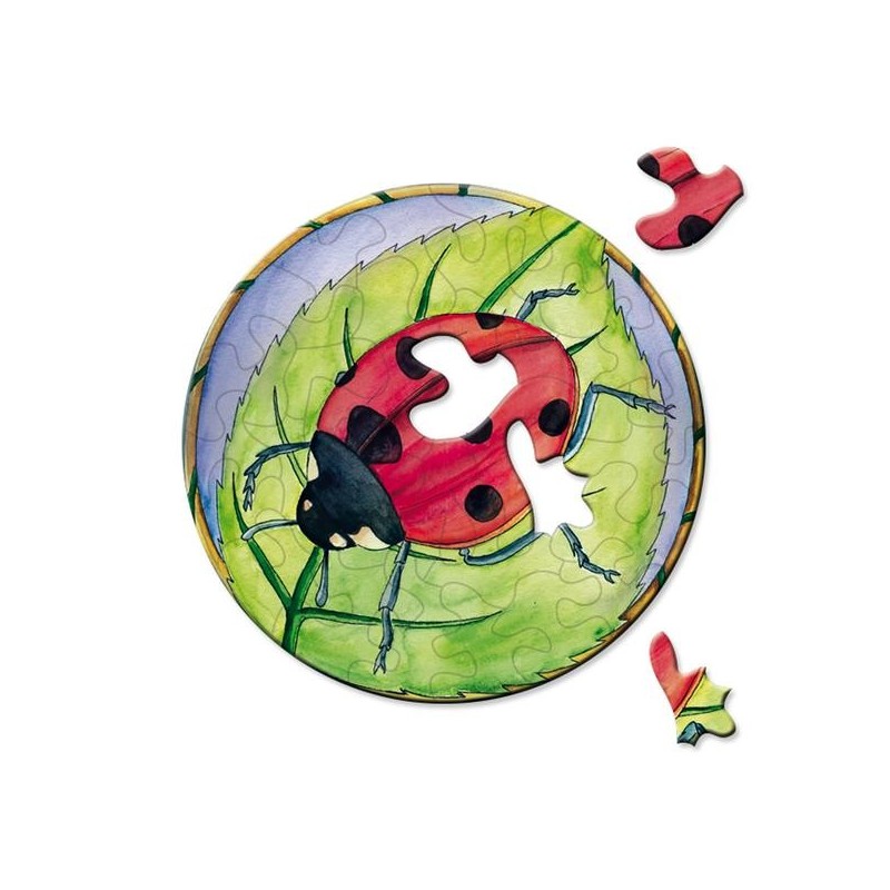 puzzle 33 pièces la coccinelle, Curiosi, 4260089028750