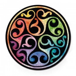 puzzle motif style celtic,...