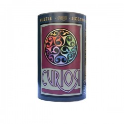 puzzle en bois, curiosi, motif celtic coloré, bourgeon