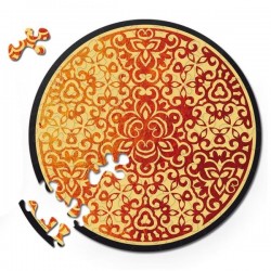 copy of puzzle motif style...