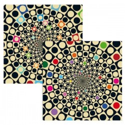puzzle Curiosi, en bois, motif fun