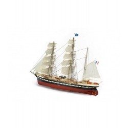 modèle en bois du navire-école français Belem, créé par Artesanía Latina, 842142622519