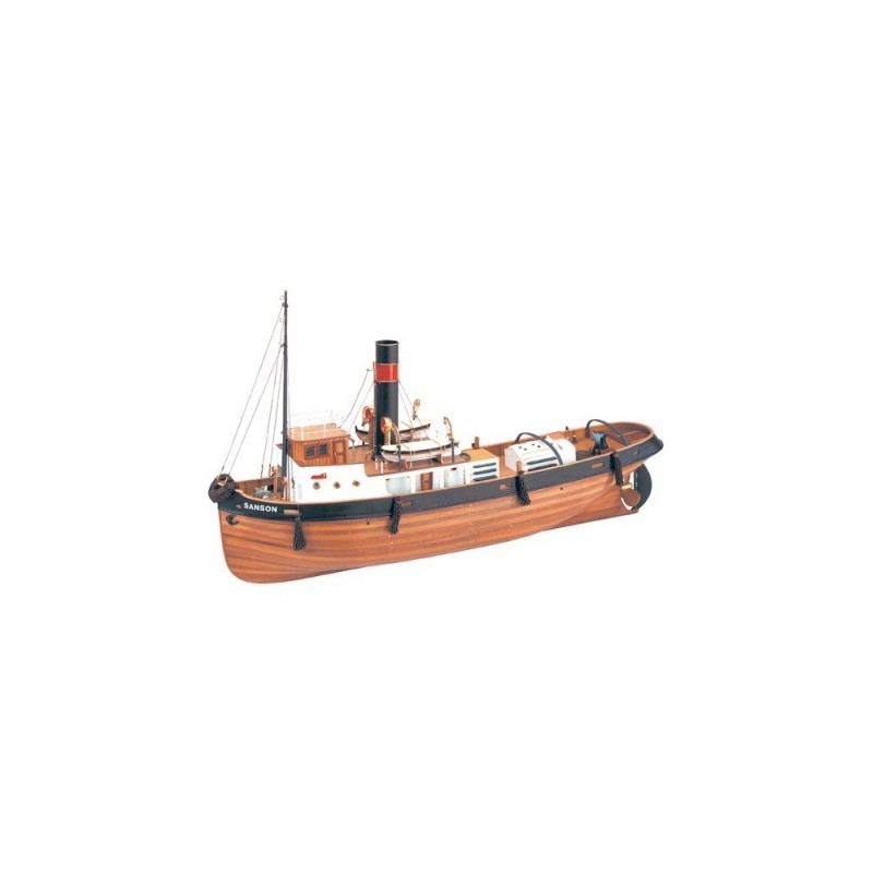 Maquette en bois d'un remorqueur des années 30, Artésania Latina, 8421426204155