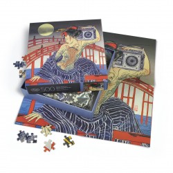 puzzle 500 pièces, Taiko Bashi, motif japonais
