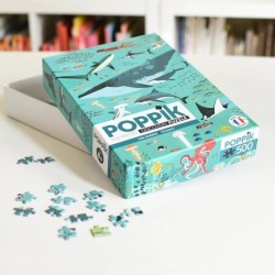 Puzzle 500 pièces, faune océanique, Poppik