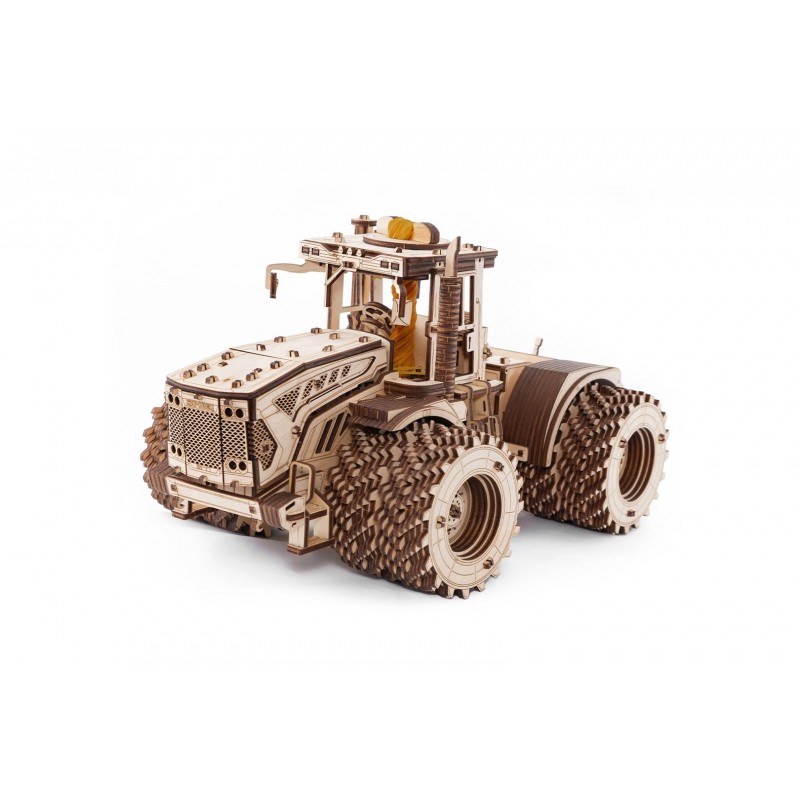 Maquette de tracteur Kirovets K7, Eco Wood art, maquette en bois