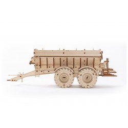 maquette de remorque Agricole pour Kirovetz K7, Eco wood art, maquette en bois