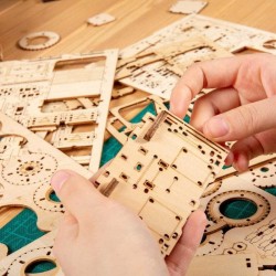 Maquette de camion américain, 286 pièces en bois, robotime