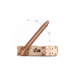 SUPERBE MAQUETTE EN 
bois de camion de pompier , Eco Wood Art, EWA, EAN 4815123001409