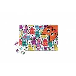 Micro Puzzles 150 pièces, Chats, 850020243136