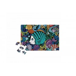 Micro Puzzles 150 pièces, Poissons, 630808509575