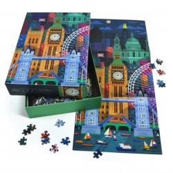 Puzzle 1000 pièces, Londres, Puzzles GenuineFred