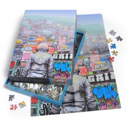 Puzzle 1000 pièces, Graffiti City, GenuineFred and Friends
