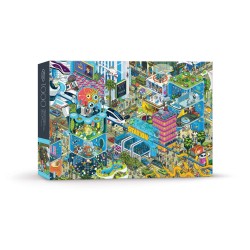 Puzzle 1000 pièces, Mégapolis, Puzzles GenuineFred, 728987038013