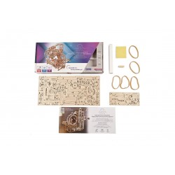 Piste de billes à étages - puzzle 3D bois, 4820184121287
