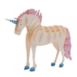 Puzzle 3D, das Einhorn,...