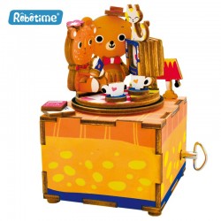 Robotime BOÎTE A MUSIQUE LOVE STORY Boîtes, Coffrets, tirelires