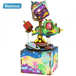 Robotime BOÎTE A MUSIQUE L'UNIVERS Boîtes, Coffrets, tirelires