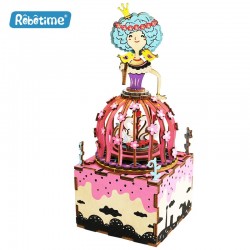 Robotime BOÎTE A MUSIQUE PRINCESSE Boîtes, Coffrets, tirelires