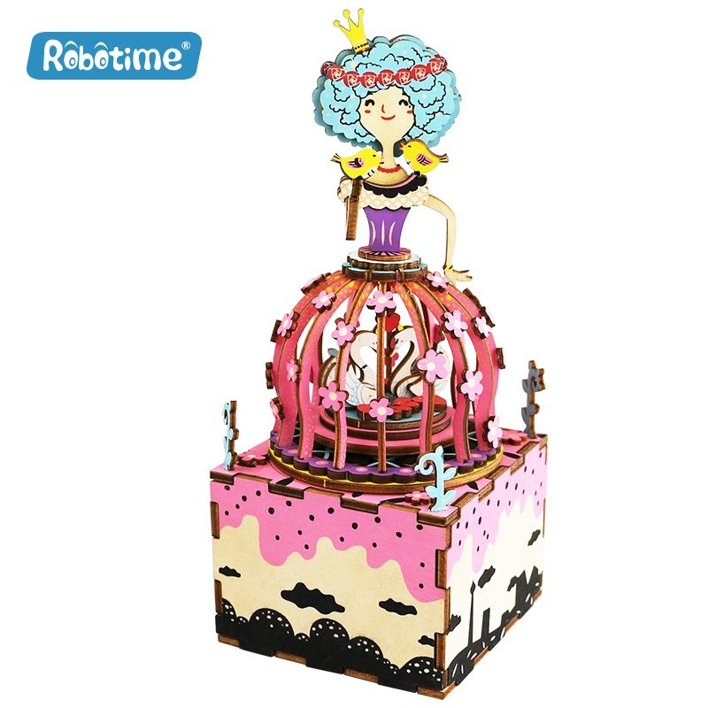 Robotime BOÎTE A MUSIQUE PRINCESSE Boîtes, Coffrets, tirelires