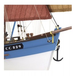 Thonier Marie Jeanne 1/50. Maquette Bateau de Pêche en Bois, artesania latina 8437021128154