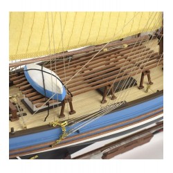 Thonier Marie Jeanne 1/50. Maquette Bateau de Pêche en Bois, artesania latina 8437021128154
