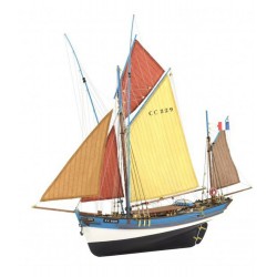 Thonier Marie Jeanne 1/50. Maquette Bateau de Pêche en Bois, artesania latina 8437021128154