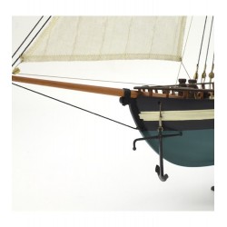 Goélette Virginia Américaine 1/41. Maquette Bateau en Bois, 8437021128147