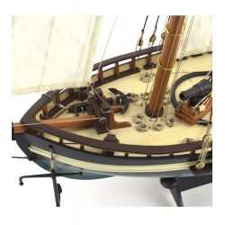 Goélette Virginia Américaine 1/41. Maquette Bateau en Bois, 8437021128147