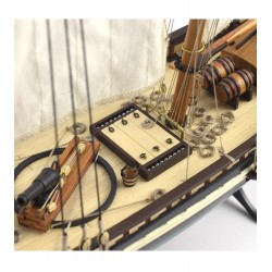 Goélette Virginia Américaine 1/41. Maquette Bateau en Bois, 8437021128147