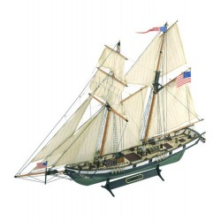 Maquette Bateau en Bois, Goélette Américaine Harvey 1/60. artesania latina 8437023469088