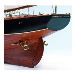 Goélette de Pêche Canadien Bluenose II 1/75. Maquette Bateau en Bois. 8421426224535