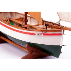 Le Bayard, maquette en bois à construire, bateau de pêche, Billing Boats, 5708964009064