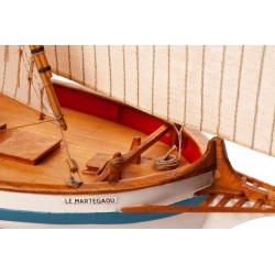 Le Martegaou, maquette en bois à construire de bateau, billing boats, 5708964009026