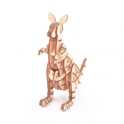 Puzzle Kangourou en 3d en bois