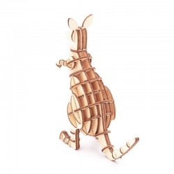 Puzzle Kangourou en 3d en bois